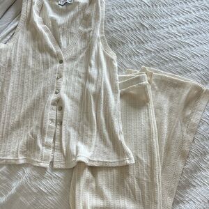 Mango Textured Knit Set